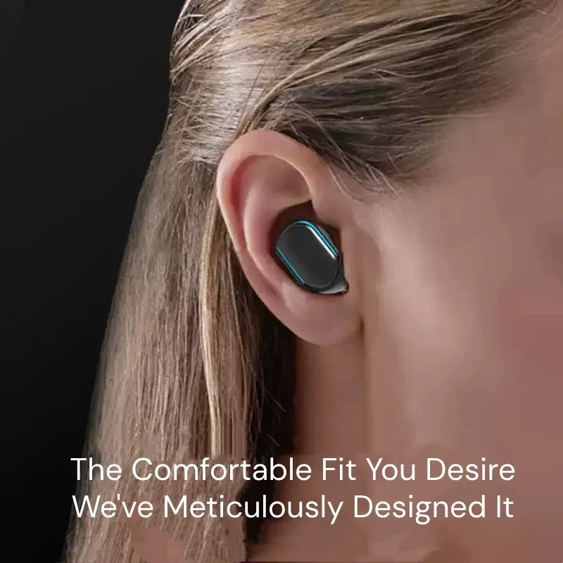 Wireless Bluetooth Headset With Digital Battery Display