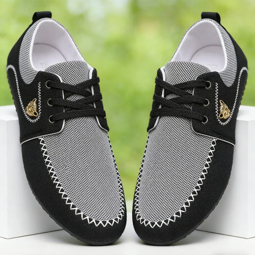 New style tods shoes large size summer breathable canvas shoes trendy low top versatile casual shoes