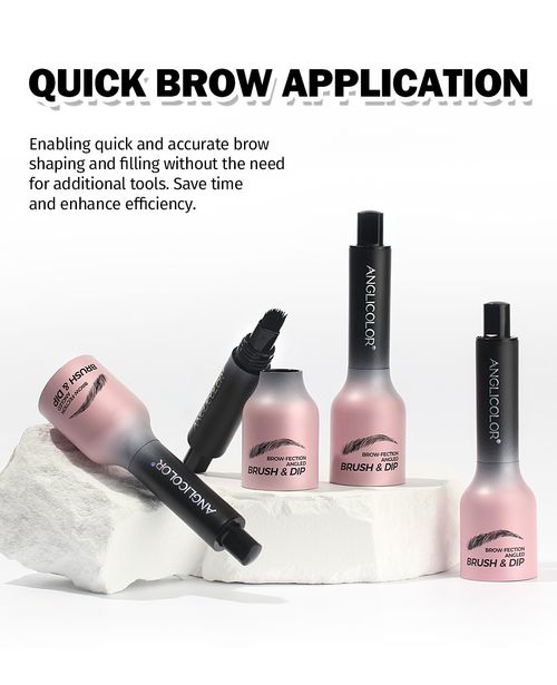 This upgraded version of our best-selling brow mascara features a press-type fine brush applicator, is waterproof, smudge-proof, and creates natural-looking brows.