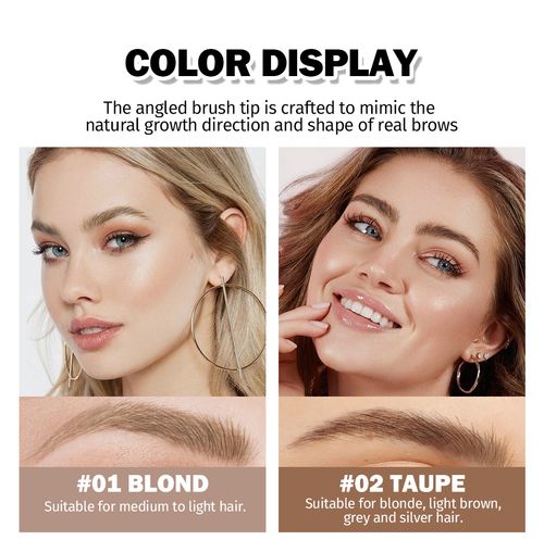 This upgraded version of our best-selling brow mascara features a press-type fine brush applicator, is waterproof, smudge-proof, and creates natural-looking brows.