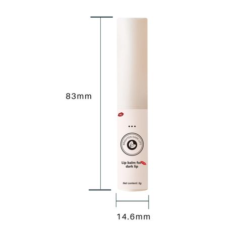 Popular lip balm: Reduces dark lips, fine lines, dryness, and pigmentation revitalizes and moisturizes lips.