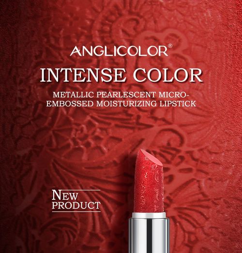 Black tube frosted bullet lipstick, waterproof, non-stick, pearlescent, long-lasting moisturizing lip balm