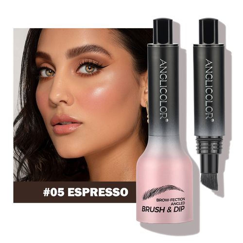 This upgraded version of our best-selling brow mascara features a press-type fine brush applicator, is waterproof, smudge-proof, and creates natural-looking brows.