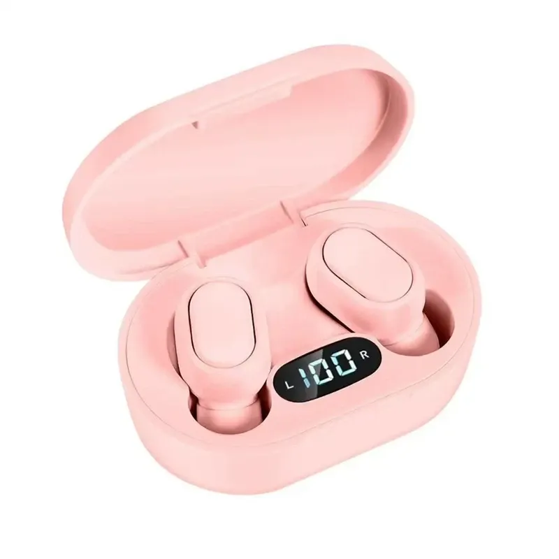 Wireless Bluetooth Headset With Digital Battery Display