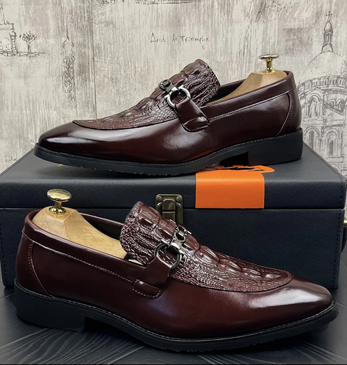 British style casual leather shoes