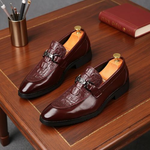 British style casual leather shoes