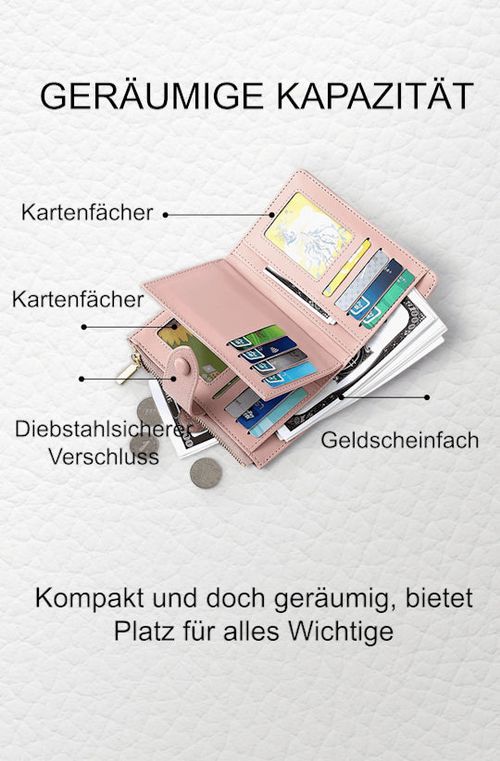 Dampftasche aus Leder mit Reißverschluss