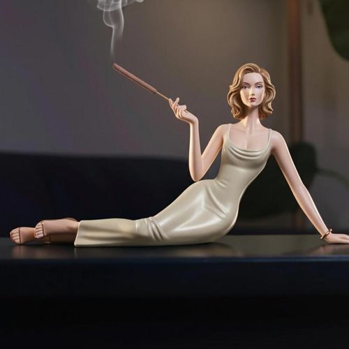 Skulpturale Aromatherapie-Räucherstäbchen