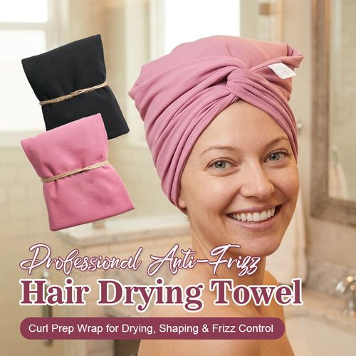Professionelles Anti-Frizz-Haartrockentuch☁️ – Das Geheimnis perfekter, definierter Locken