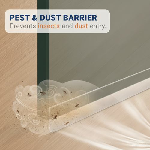 Samoprzylepne uszczelki do drzwi i okien