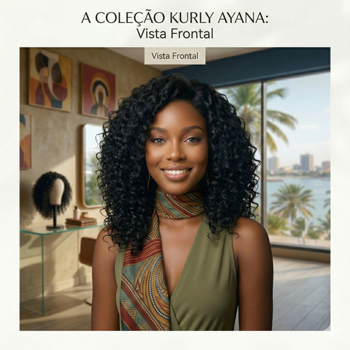 A Coleção Kurly Ayana: Perucas de Cachos Premium - Pagamento no Acto da Entrega