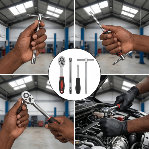 Kit Essencial de Reparação Automóvel 46 em 1 - Alta Qualidade para Carro e Mota