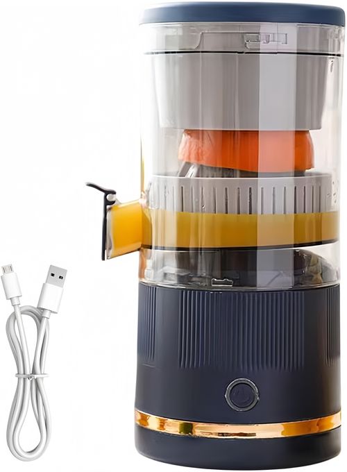 Espremedor de Cítricos Automático e Elétrico 7.4V - Portátil com Recipiente de Sumo