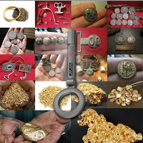 🛡️ Scanner de Segurança Portátil – Alarme Sonoro e Luminoso 🚨 Alta Sensibilidade ⚡