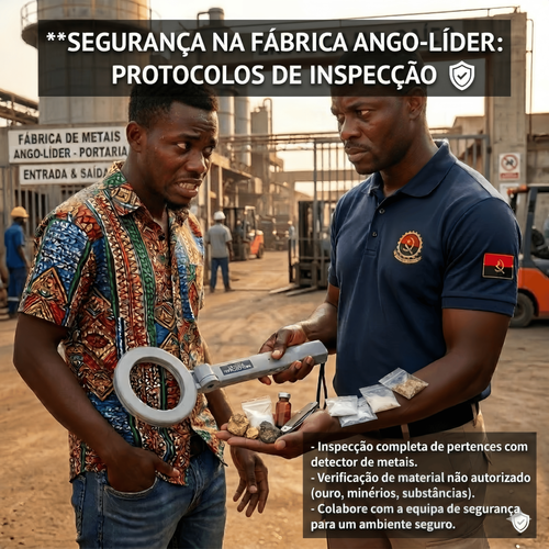 🛡️ Scanner de Segurança Portátil – Alarme Sonoro e Luminoso 🚨 Alta Sensibilidade ⚡