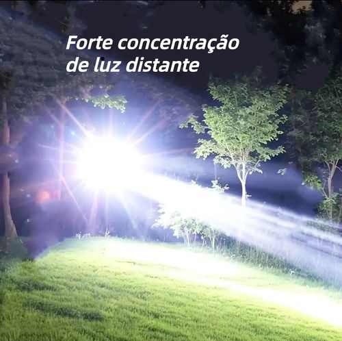 Lanterna Recarregável Super Potente (Tipo-C)