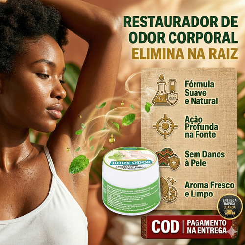 Solução Herbal Avançada Anti-Odor: Creme de Cuidado Intensivo para Axilas - Elimina o Mau Cheiro com Proteção Suave e Duradoura 🍃❄️ O Teu Aliado Portátil para um Dia Seguro e sem Constrangimentos em Luanda! 🔥💪 🇦🇴 Entrega Grátis em Luanda e Pagamento no Acto da Entrega 🚚💰💨