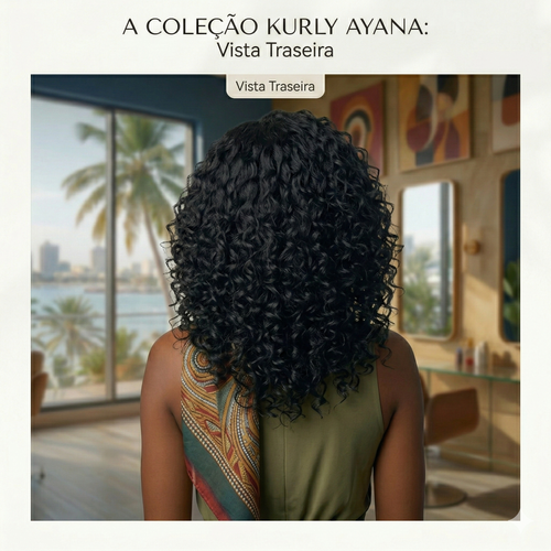 A Coleção Kurly Ayana: Perucas de Cachos Premium - Pagamento no Acto da Entrega