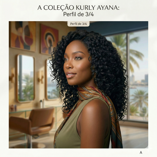 A Coleção Kurly Ayana: Perucas de Cachos Premium - Pagamento no Acto da Entrega
