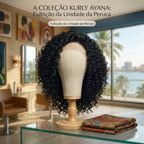 A Coleção Kurly Ayana: Perucas de Cachos Premium - Pagamento no Acto da Entrega