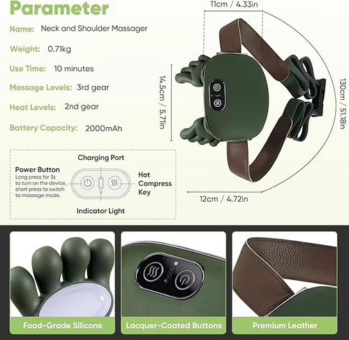 2026 Newly Upgraded Version Hot Compress to Relieve Shoulder and Neck Pain