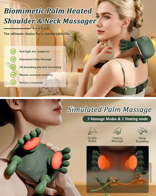 2026 Newly Upgraded Version Hot Compress to Relieve Shoulder and Neck Pain
