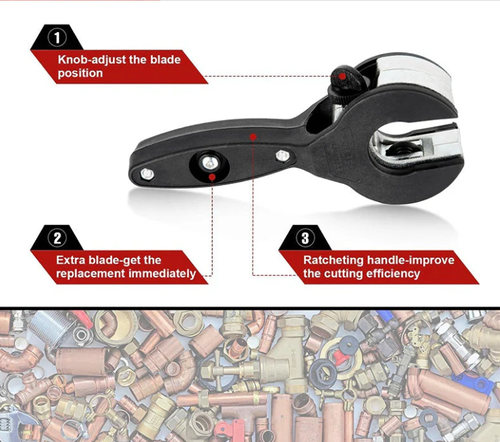 Ratcheting Tubing Cutter Set