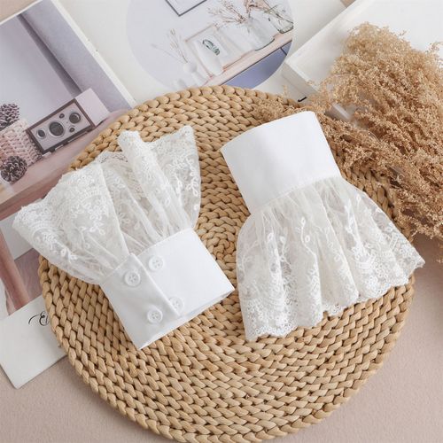 Gentle Style Lace Fake Sleeves, Cuff and Pant Hem Decoration