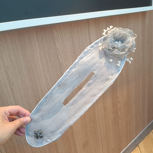 Flower Hair Curler Ball Shaped Hair Clip Black Twisted Hair Accessory