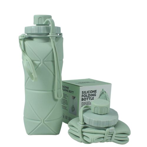Collapsible Silicone Portable Water Bottle for Outdoor & Travel