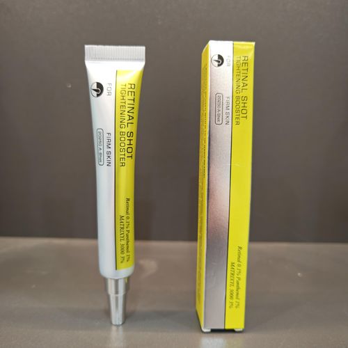 15mL Retinal Shot Tightening Booster Cream Organic Gel Moisturizer for Firming Wrinkles Fine Lines Minimizing Pores
