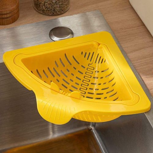New Home Kitchen Magnetic Foldable Sink Drain Basket, Leftover Food Residue Separation Filter
