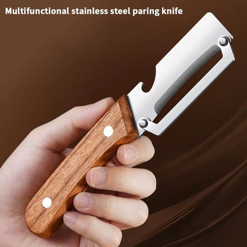 Kitchen Stainless Steel Paring Knife Grater Peeler for Fruit and Vegetable