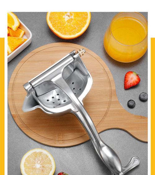 Fruit Squeezer Household Aluminum Manual Juicer Lemon Citrus Extractor Press Handheld Tool