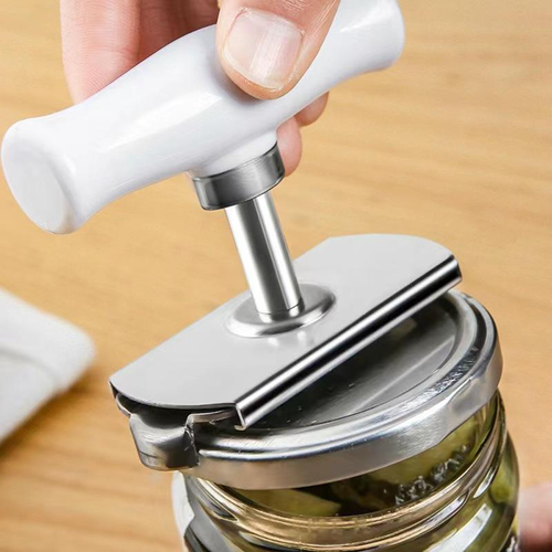 Multifunctional Can & Bottle Opener, Kitchen Jar Lid Gripper, Adjustable Stainless Steel Jar & Bottle Opener