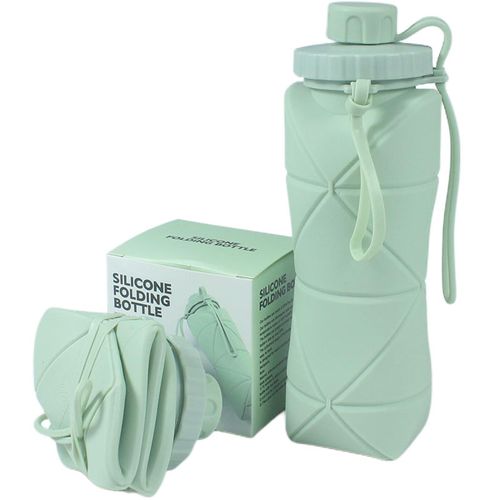 Collapsible Silicone Portable Water Bottle for Outdoor & Travel