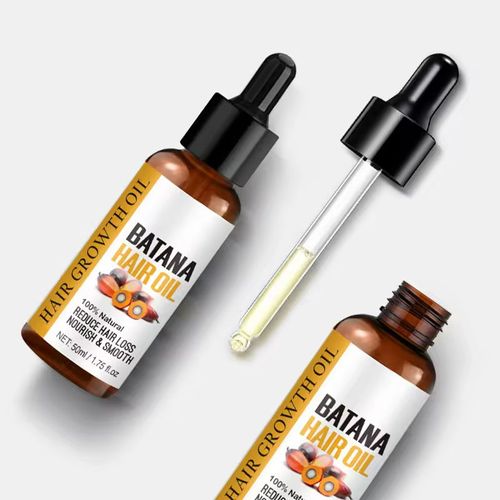 Batana Oil 50ml Hair Oil, repairs damaged hair, plant-extracted natural hair nourishing and smoothing oil, hair essential oil set