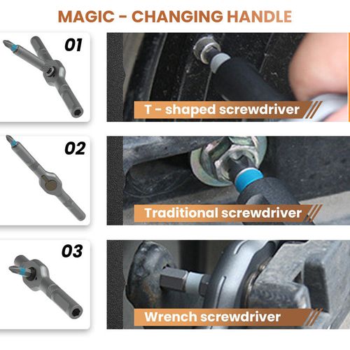 24-in-1 Multi-Function Ratchet Screwdriver Set