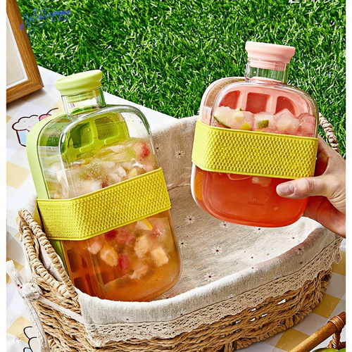 2-in-1 Press-Type Water-Filling Ice Tray Kettle, New Ice Maker Ice Cube Mold Tray