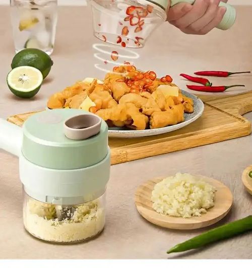 New 2nd Generation Vegetable Chopper, Electric Multifunctional Household Small Handheld Food Processor & Baby Food Maker, for Mashing Garlic and Grinding Meat