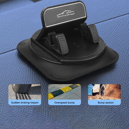 360 Degree Rotatable Universal Multifunctional Dashboard Car Phone Holder
