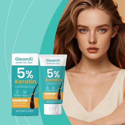 5% Minoxidil & Keratin Refreshing Scalp Massage Cream, Scalp Treatment, Deep Cleansing, Oil Purifying Control, Moisturizing & Nourishing. Buy 1 Get 1 Free