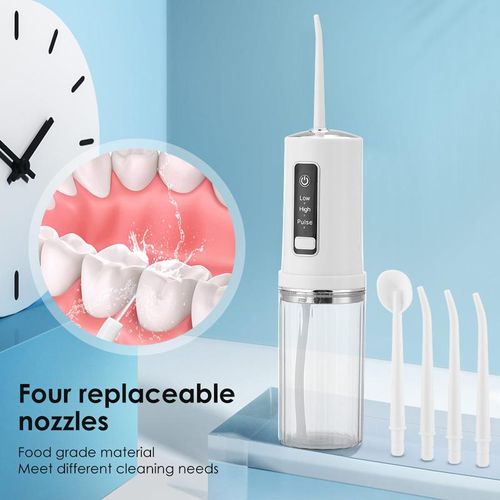 Hot Selling Dental Floss Irrigator Water Flosser for Teeth and Braces Cordless Jet Pick 230ml Ipx7
