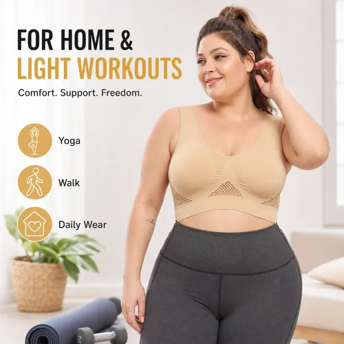 0723🔥HOT SALE🔥 COD! Airy Breathable Bra