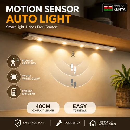 0723🔥Hot Seller🔥Wireless Motion Sensor LED Light – Ultra-Thin, Rechargeable, for Wardrobe & Cabinet