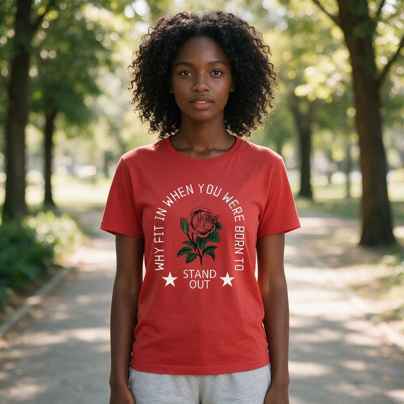 1102-3 Womens crew neck short sleeve T shirt   Minimum total order: 100 pieces. Mix styles are acceptable