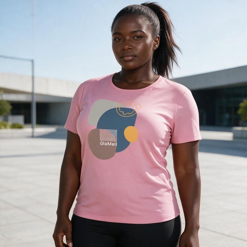 1110-1 Womens crew neck short sleeve T shirt   Minimum total order: 100 pieces. Mix styles are acceptable