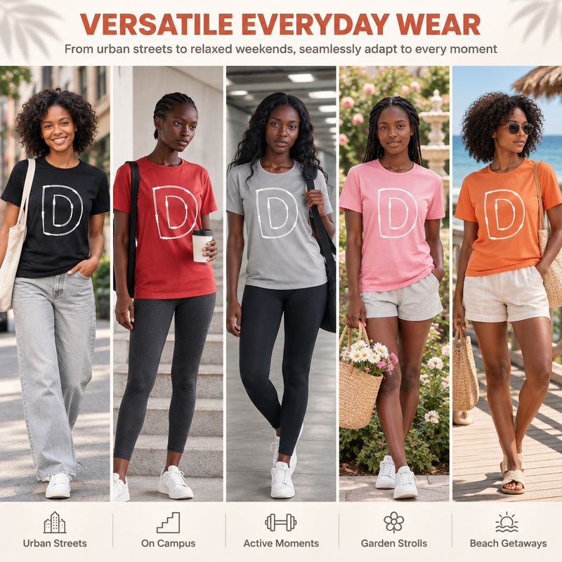 1117-3 Womens crew neck short sleeve T shirt   Minimum total order: 100 pieces. Mix styles are acceptable