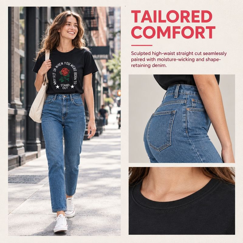 1102-3 Womens crew neck short sleeve T shirt   Minimum total order: 100 pieces. Mix styles are acceptable