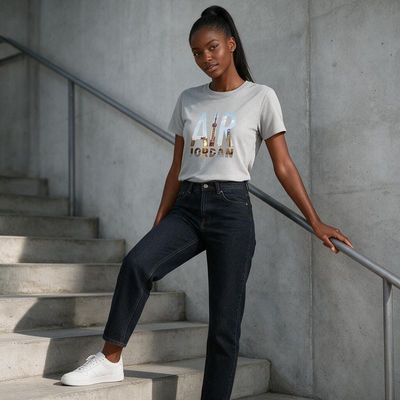 1107-3 Womens crew neck short sleeve T shirt   Minimum total order: 100 pieces. Mix styles are acceptable
